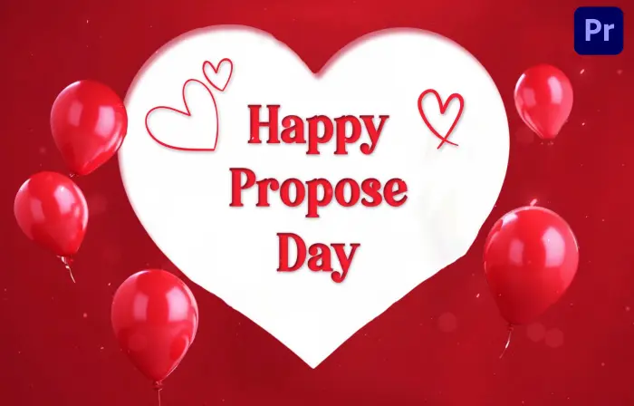Expressive Propose Day 3D Slideshow